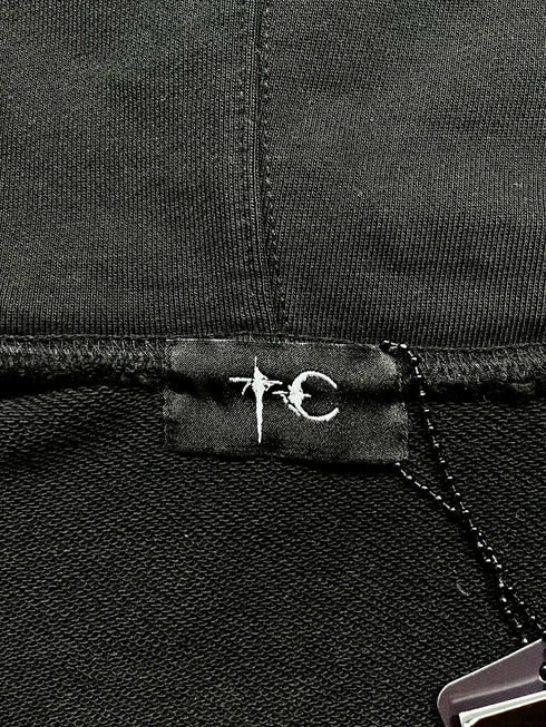 Dirty Washed Old Glory Zip-Up Hoodie