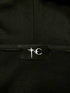 TC Studded Line Cropped Zip-Up Hoodie