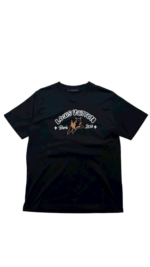 ジャンピングドッグエンブロイダーTシャツ