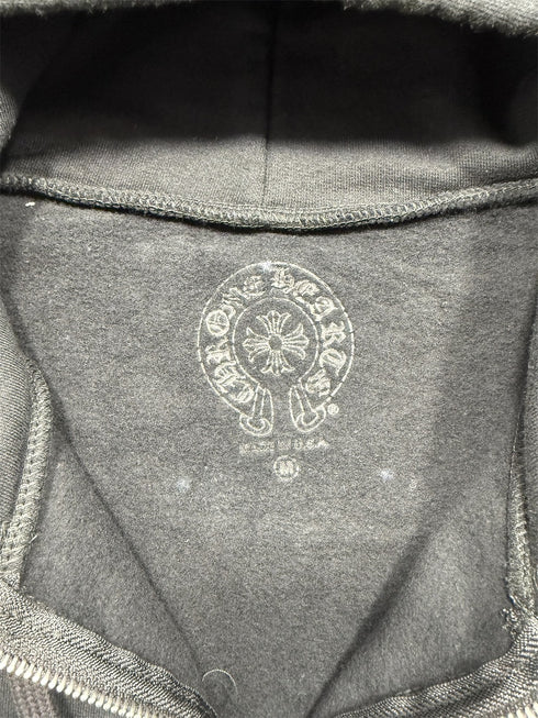 Vertical Logo ZipUpHoodie