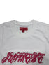 Raised Script S/S Top