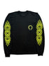 Neon Yellow Horseshoe Long Tshirt