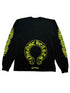 Neon Yellow Horseshoe Long Tshirt