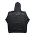 Black Floral Cross Hoodie