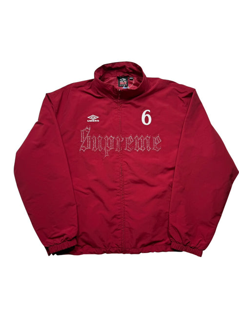 Supreme×Umbro Rhinestone Track Jacket