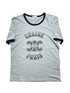 トリオンフ ロゴプリント リンガーTシャツ