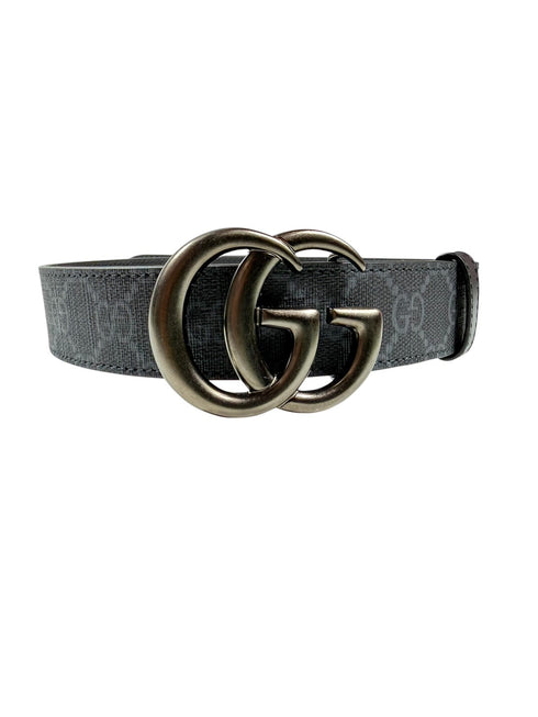 GG Supreme Canvas Slim Belt