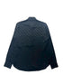 YVES Collar Classic Shirt in Dot silk