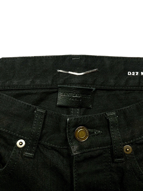 ブラックデニムパンツ