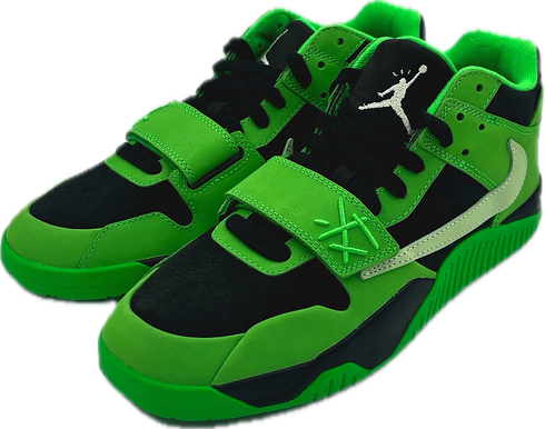 TravisScottXNikeJodanaajumpmanCJ1"GreenSpark"/28