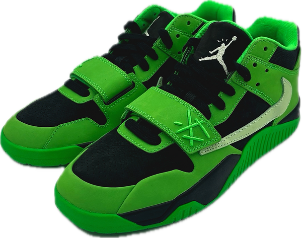 TravisScottXNikeJodanaajumpmanCJ1"GreenSpark"/28