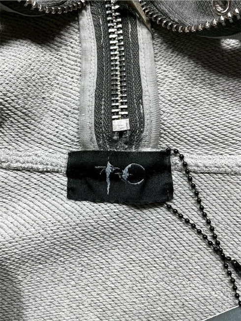 Bulk Shoulder Gladiator Zip up Hoodie