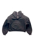 Bulk Shoulder Gladiator Zip up Hoodie