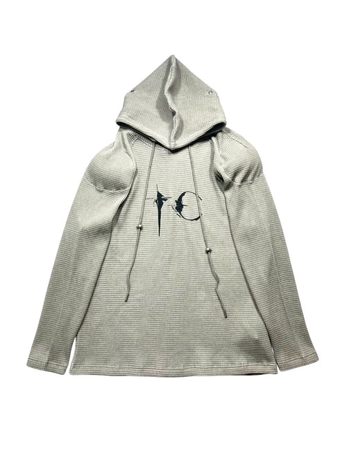 Bulk Shoulder Wffle Hoodie