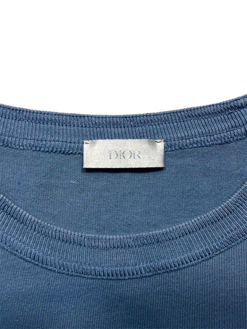 CDアイコン刺繍ロゴTシャツ