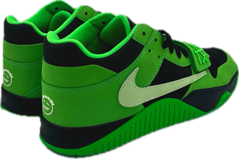 TravisScottXNikeJodanaajumpmanCJ1"GreenSpark"/28