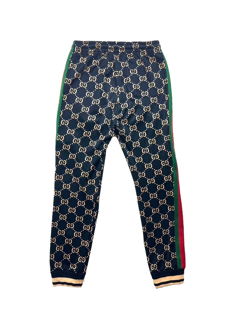 すぐ届く【GUCCI】コットンジャージー ジョギングパンツ GGコットンジャージー ジョギングパンツ – DDD