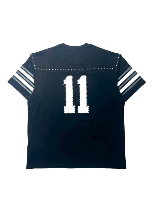 Studded S/S Football Top