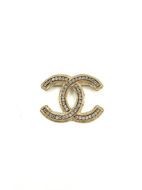 ココマークラインストーンブローチ A12A