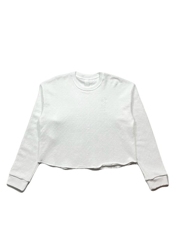 Y NOT Slouchy CH PLS EMBRDRY Long Tee