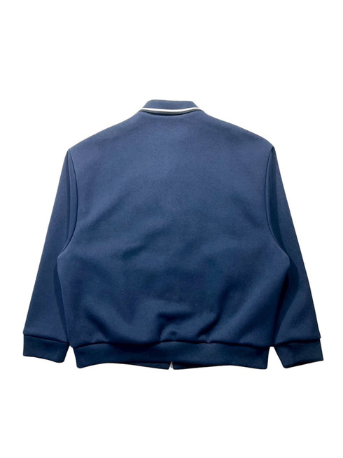 polo-collar zip-up jacket