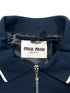 polo-collar zip-up jacket