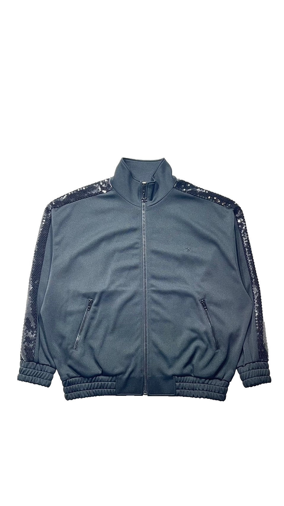 スパンコールラインジャージートラックジャケット – DDD