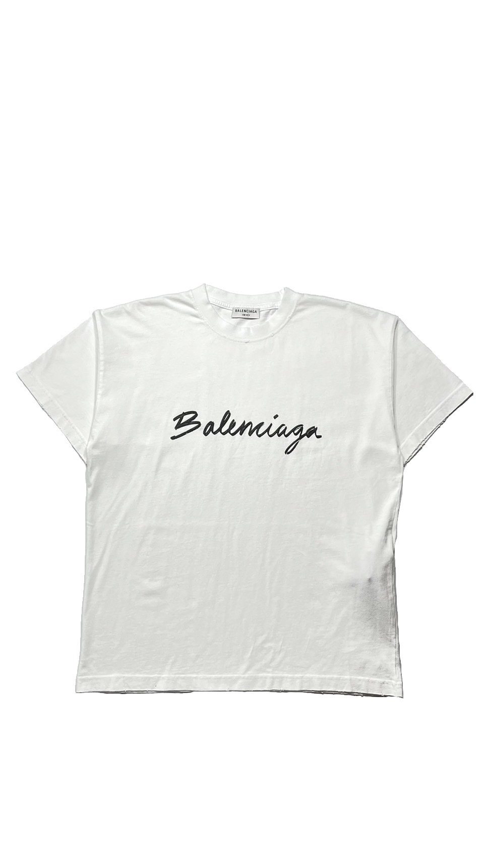 BALENCIAGA　Curvy Logo T-shirt