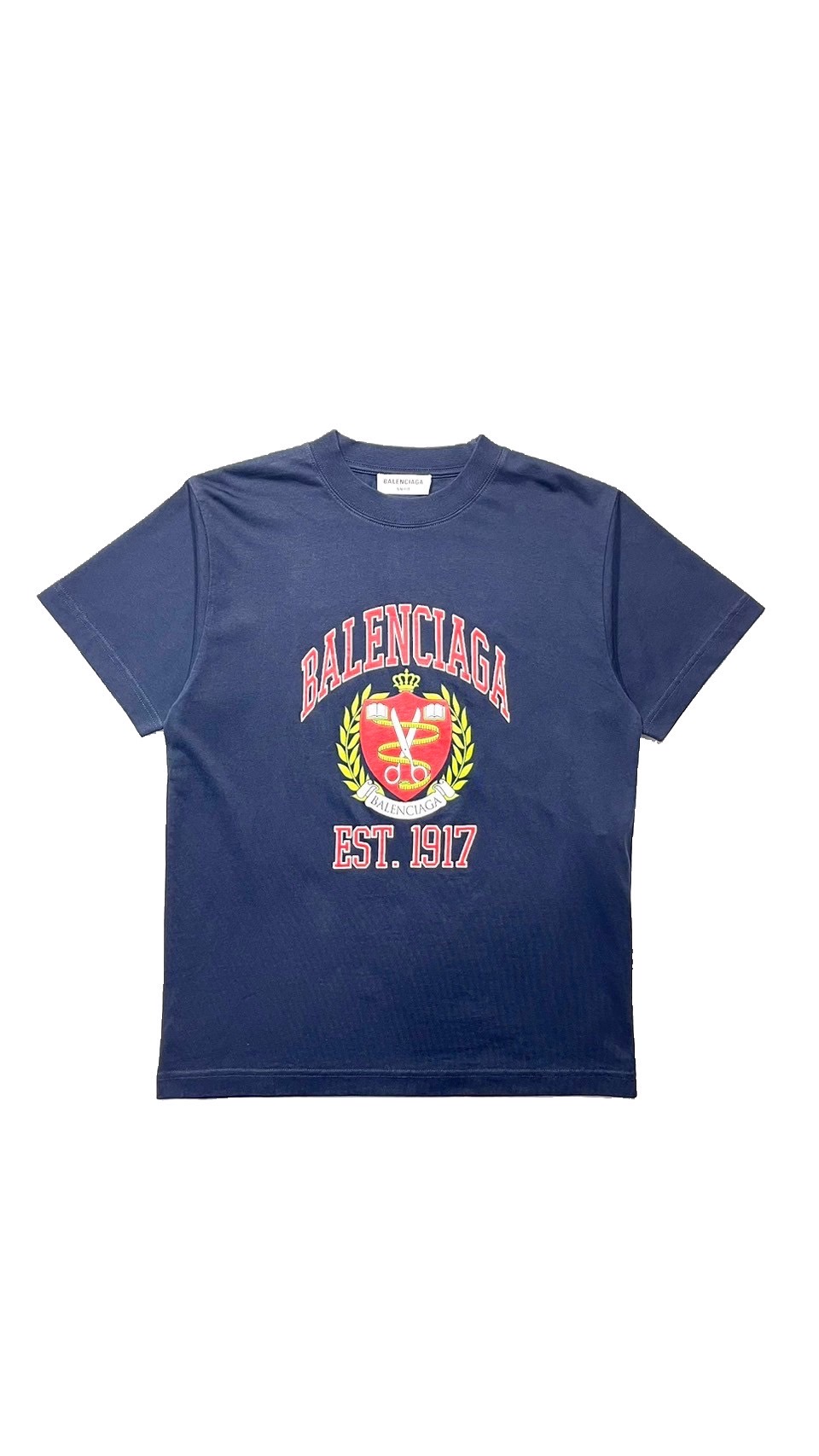 BALENCIAGA　College Logo T-shirt